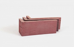 Угловая клинкерная плитка Terramatic Koro Original AA (Y), арт. 1202, 185х70х71х14 мм