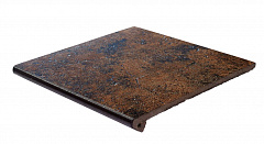 Клинкерная ступень Exagres Metalica Cherry, 330х330х12 мм