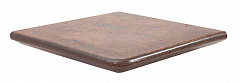Клинкерная ступень угловая Exagres Metalica Cherry, 330х330х14 мм