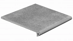 Клинкерная ступень-флорентинер Exagres Vega Gris, 330х330х30 мм