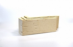 Угловая клинкерная плитка Terramatic Koro Eco AC (Y), арт. 5204, 185х70х71х14 мм