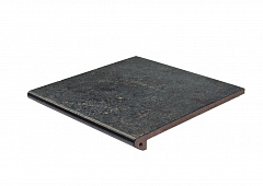 Клинкерная ступень Exagres Metalica Basalt, 330х330х12 мм