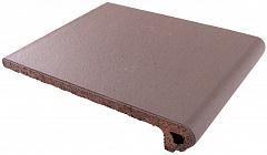 Клинкерная ступень Canada Gres Brown, 244х330х18 мм