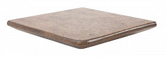 Клинкерная ступень угловая Exagres Metalica Purple, 330х330х14 мм