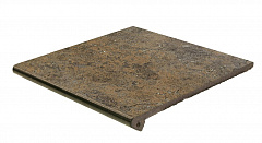 Клинкерная ступень Exagres Metalica Purple, 330х330х12 мм