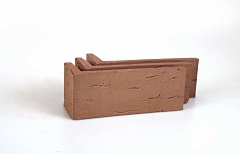 Угловая клинкерная плитка Terramatic Koro Original AK (Y), арт. 1209, 185х70х71х14 мм