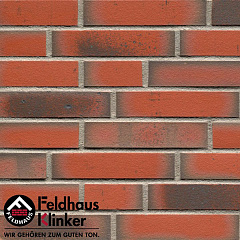 Клинкерная плитка Feldhaus Klinker R788DF9, 240х52х9 мм