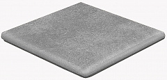 Клинкерная ступень угловая Exagres Vega Gris, 330х330х14 мм