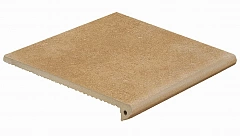 Клинкерная ступень-флорентинер Exagres Vega Ocre, 330х330х30 мм