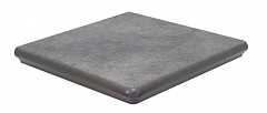 Клинкерная ступень угловая Interbau 243155(119) Quarz Grau, 320х320х9,5 мм