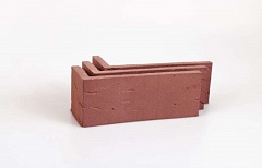 Угловая клинкерная плитка Terramatic Koro Original (Y), арт. 1201, 185х70х71х14 мм